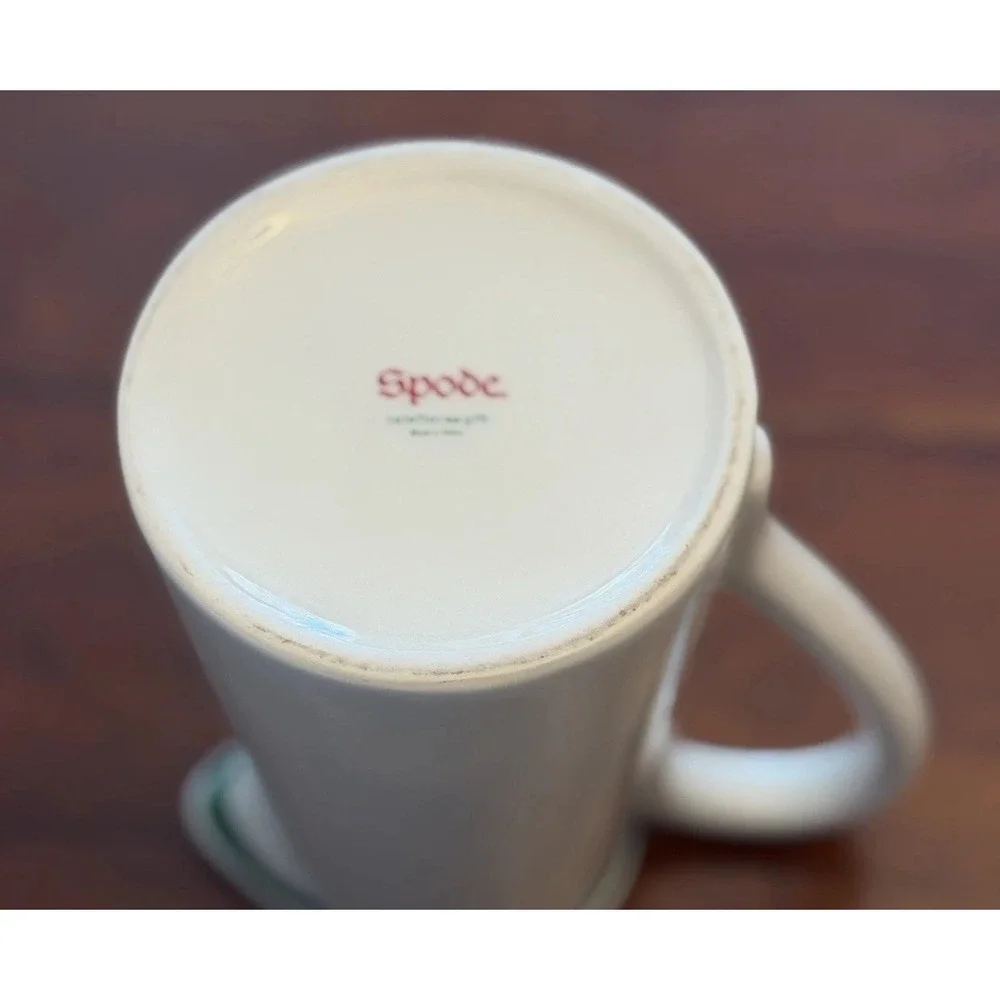 Vintage Spode Christmas Tree Pitcher 7